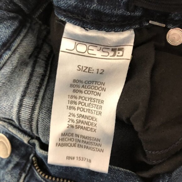 Joe's Jeans Blue Breathable Belted Jegging | Perfect for Casual and Holiday - Picture 5 of 11